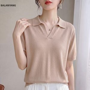 BALANYANG | Áo Polo Thun Linen Thoáng Khí
