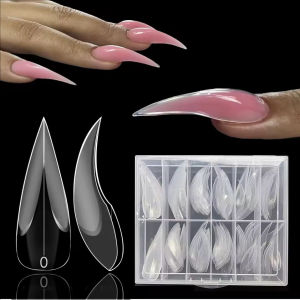 Dorisna 120pcs Curved Stiletto Nail Dual Forms: Enhancing Your Nail Art Experience