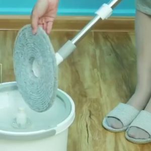 OFM-C523 Alat Pel Lantai Putar Otomatis Pel Lantai Super Mop / Alat Pembersih Praktis Pel Lantai