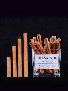 Premium Cinnamon Sticks Coffee Scented Decorative Spices for Hot Wine Decoration And Business Success Symbolism 250g Bag