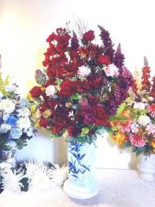 ดอกไม้ประดิษฐ์(A004) ดอกไม้ประดิษฐ์สไตล์โมเดิร์น   สำหรับขวัญในโอกาสต่างๆ