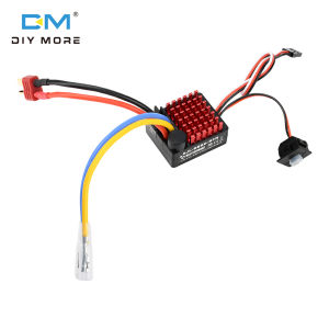 Diymore 60A ESC chải ESC Bộ điều khiển tốc độ điện tử cho 1/10 RC xe leo núi Crawler thuyền SCX10 trx4 D90 MST CFX ex86100