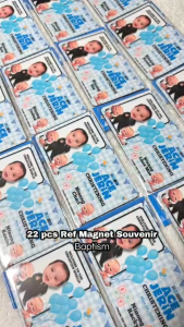 Customized Ref Magnet Souvenir | Personalized Photo Magnet Giveaway