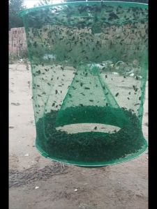 2pcs/Set Jaring Jebakan Lalat / Fly Catcher Trap / Fly Trap / Alat Perangkap Lalat Buah Net Jebakan Nyamuk Lalat Mosquito