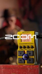 ZOOM เอฟเฟคกีตาร์ MS-200D+ MULTISTOMP OVERDRIVE & DISTORTION PEDAL