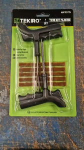 TEKIRO METAL TYRE TIRE KIT Alat Tambal Ban Set Tubles Tubless BAHAN STAINLES STEEL PALING PREMIUM