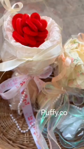 Elegant Silk Floral Soap Bouquet for Mothers Day - New Classic Style Woven Gift Basket