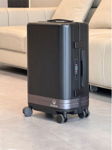 ROAMING | Gold Trimmed New Travel Suitcase