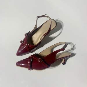 KENDRA MANILA / VEE POINTED MULES 1" HEELS (MARIKINA MADE HIGH-QUALITY)