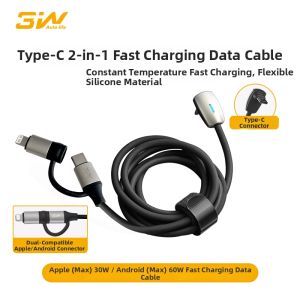 3W | Bend Design Car Data Cable for Tesla