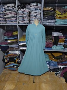 Gamis crinkle model baru.4  M.  L   XL.