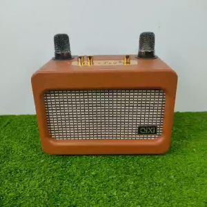 QiXi Loa Bluetooth SK2061 kèm 2 micro karaoke không dây