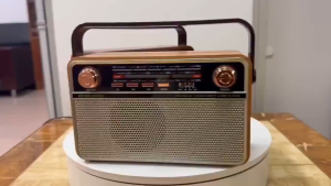 Radio Jadul Bluetooth FLECO F-505T FM/AM/SW/USB/TF | Speaker Bluetooth Klasik Design Jadul Portable Fleco F 505T