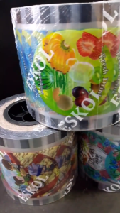 Plastik tutup Cup Mini +-1000 Cup Motif - PLASTIK cup minum - Plastik tutup Minuman