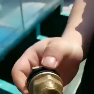 1/2\"3/4\"1\" Spigot Adapter Pipe: Solid Brass Water Tank Connector Fittings