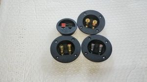 Trạm Kẹp Loa các loại Cầu Đấu Dây Loa đường kính ngoài 75mm lỗ khoét 49 mm Chuyên Dụng chất lượng cao. giá 1 cái.