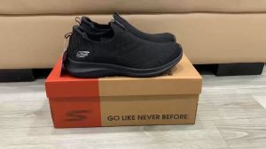 Giày chạy bộ Skechers Untra Flex II 149426 cho nữ màu full đen