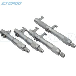 ETOPOO 4Pcs Inside Micrometer Set 5-30mm/25-50mm/50-75mm/75-100mm 0.01mm Metric Carbide Ratchet Screw Gauge Micrometers