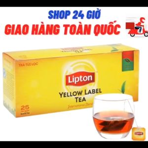 Trà Lipton Túi Lọc Hộp 25 Gói - Shop 24 Giờ