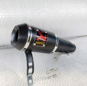SILINCER KNALPOT RACING AKRAPOVIC LORENZO HITAM DOF