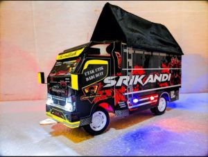 TRUK OLENG FUL LAMPU DAN TERPAL TRUK OLENG FUL KAYU TRUK OLENG TERLARIS MINIATUR TRUK OLENG//MINIATUR TRUK OLENG//MINIATUE TRUK KAYU//MINIATUR TRUK REMOT CONTROL
