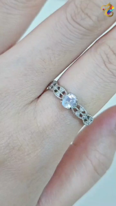 Collection Grade Faceted Blue Moonstone S925 Silver Rings