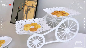 2/3 Tier Dessert Display Rack Cake Stand Cupcake Stand Dessert Tray Fruit Snack Rack For Serving Party Dessert Table