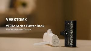 VEGER VEEKTOMX VT052L 5000mAh 20W PD Fast Charger Lightning Plug On Power BankSmall Mini Pocket Size Lightweight Compact Portable Powerbanks for Iphone 14 Plus 13 12 11 Pro Max XR XS 8 7+ 6S SE Ipad 6th 7th 8th 9th Mini 3 4 5 6 Air 2 3 4 Pro 11 Airpods