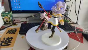 Bandai | Sousou No Frieren Anime Figure Frieren Elf Mage Action Figure Collectible Statue Model Toys Birthday Xmas Gift For Girls Fans