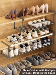 youqin | Adjustable Multi-Level Shoe Storage Rack Easy to Assemble