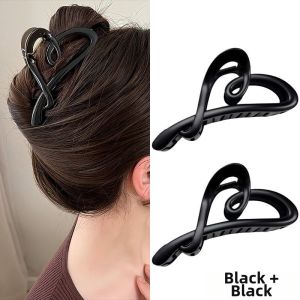 Elegant Stylish Heart-shaped Clamp