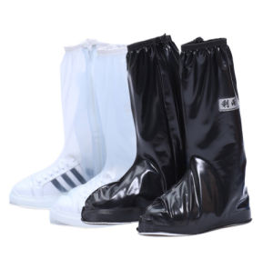Ủng Đi Mưa Silicon Cổ Cao Siêu Phẩm Lội Nước Bao Bọc Giày Chông Nước Chống Thấm Chống Trơn Trượt Có Khóa