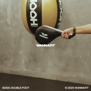 WANNAFIT Double Foot | Bantalan Tinju Kaki | Alat Latihan Olahraga Boxing MMA Muay Thai Taekwondo