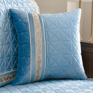 New Chinese Style Sofa Pillow Living Room Decorative Cushion Home Use Headrest Backrest Pad without Core Cover Pillow