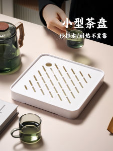 GIANXI โต๊ะสำหรับตักชาขนาดเล็กสำหรับใช้ในออฟฟิศและบ้าน โต๊ะสำหรับตักชาแบบแห้งสำหรับเยาวชน โต๊ะสำหรับตักชาแบบสุดเก๋ไก๋