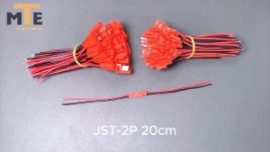 Cặp Jack kết nối JST-2P 2 Pin 20CM