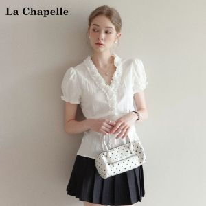 La Chapelle | V-Neck Slimming Womens Shirt