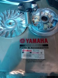 Yamaha genuine pulley set with driveface for (AEROX/NMAX) no.B65-E7620-00 Indonesia