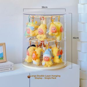 BOZHI | Transparent Rotatable Display Case For Blind Box Storage