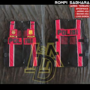 rompi polri korps sabhara rompi jaring sabhara terbaru