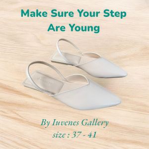 Flatshoes Wanita Terbaru Iuvenes Premium / Cantik / Kekinian / Cewek / Kerja / Mules