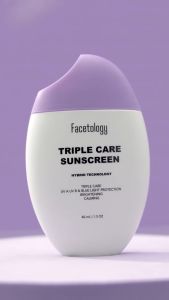 Facetology TripleCare Sunscreen SPF 40 PA+++ || 40ml || Sunscreen Wajah