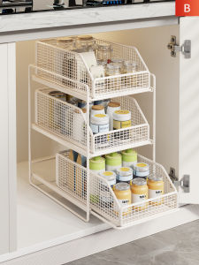 Pull-out Kitchen Organizer Drawer For Sink