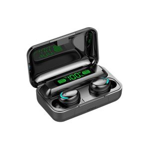 M19 TWS Bluetooth Earphone with Mic HiFi Stereo Handset Bluetooth Headset with Lampu Tannel
