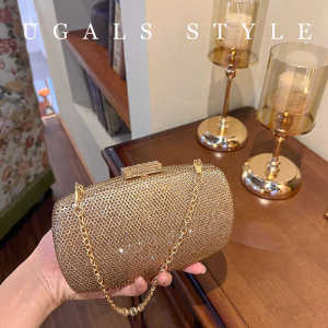 UGALS | Evening Party Glittering Waterproof Diamond Embellished Small Bag