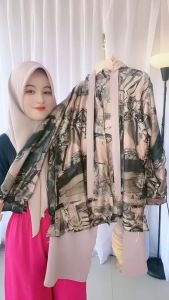 Setelan Silky Premium Mix Crincle Airflow Free Belt