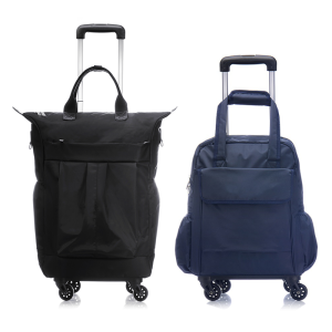 Large Capacity Short Trip Waterproof Travel Bag with Universal Wheel Carry-On Suitcase for Men And Women Lightweight Oxford Cloth