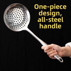 Heavy Duty 304 Stainless Steel Strainer Kitchen Tool
