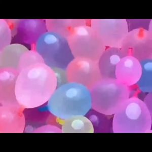 Magic Water Balloon Quick Fill Water Latex Balloon Funny Water Fight Games Self-Sealing Water Balloons Bunch Filled With Water Balloons For Kids Adults Summer Outdoor Splash Party Fun Celebrations Supplies 111pcs/bag(3 Bunches)