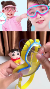 Kính bơi trẻ em Mặt nạ bơi YUKE YJ6015 - chính hãng - OneSport